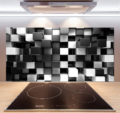 Panneaux muraux cuisine Abstraction du cube