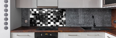 Panneaux muraux cuisine Abstraction du cube