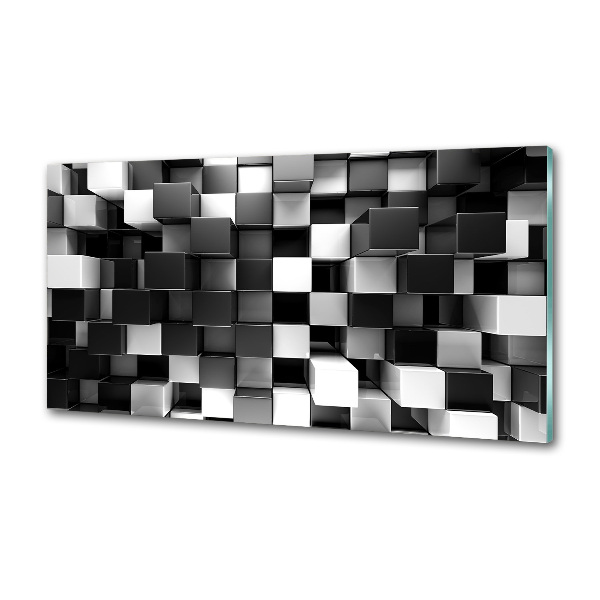 Panneaux muraux cuisine Abstraction du cube