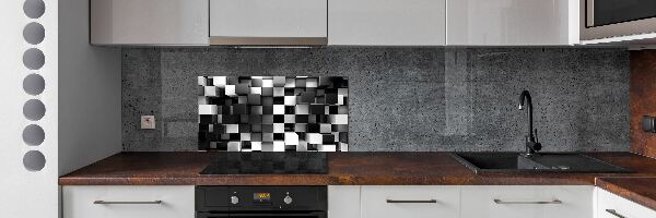 Panneaux muraux cuisine Abstraction du cube