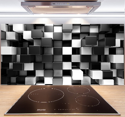 Panneaux muraux cuisine Abstraction du cube