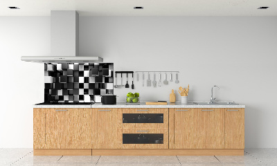 Panneaux muraux cuisine Abstraction du cube
