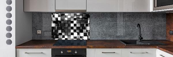 Panneaux muraux cuisine Abstraction du cube