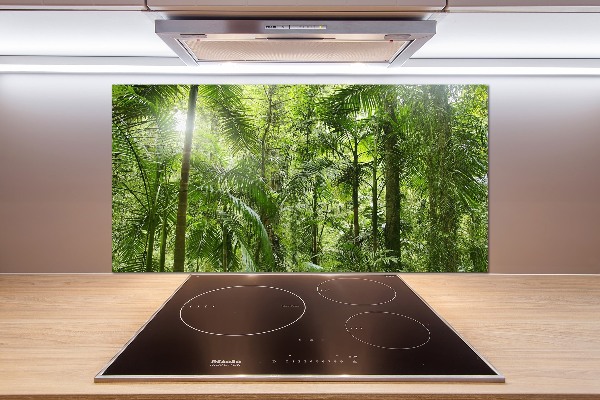 Crédence de cuisine en verre Forêt tropicale