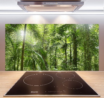 Crédence de cuisine en verre Forêt tropicale