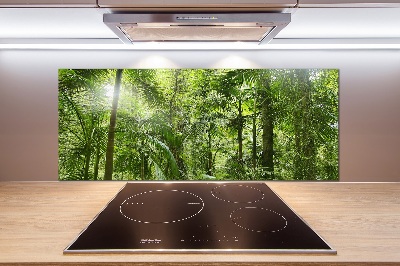 Crédence de cuisine en verre Forêt tropicale