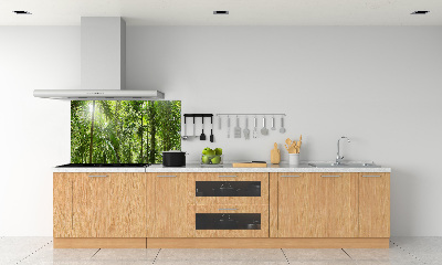 Crédence de cuisine en verre Forêt tropicale