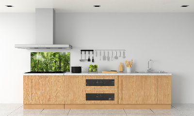 Crédence de cuisine en verre Forêt tropicale