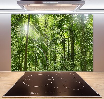 Crédence de cuisine en verre Forêt tropicale