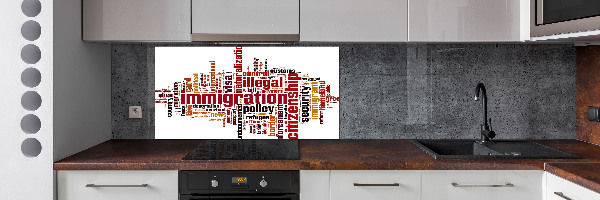 Crédence de cuisine Immigration