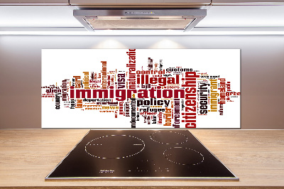 Crédence de cuisine Immigration