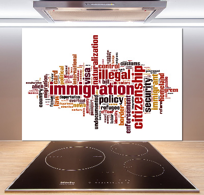 Crédence de cuisine Immigration