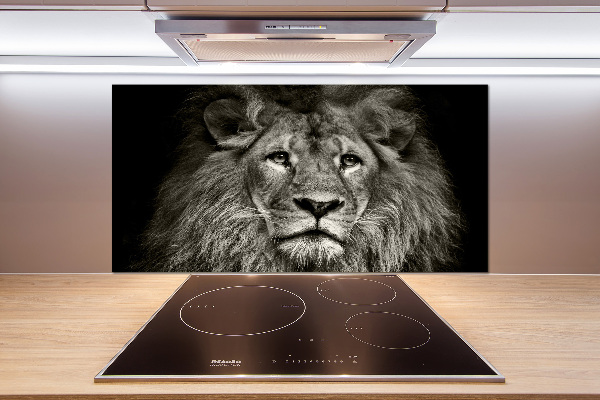 Panneaux muraux cuisine Lion