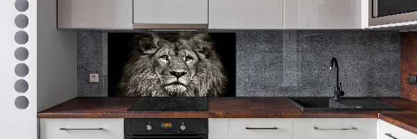 Panneaux muraux cuisine Lion