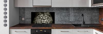 Panneaux muraux cuisine Lion