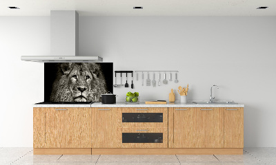Panneaux muraux cuisine Lion