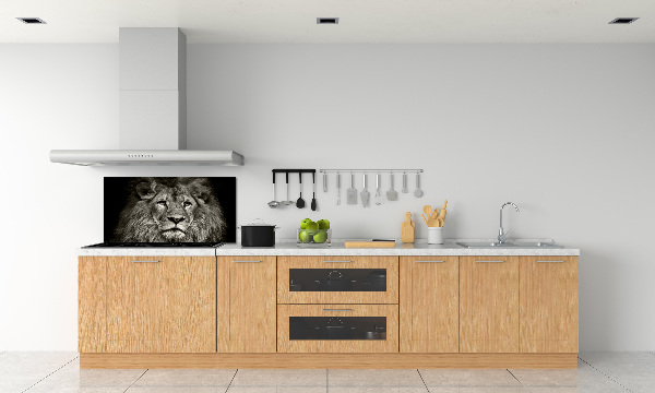 Panneaux muraux cuisine Lion