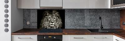 Panneaux muraux cuisine Lion