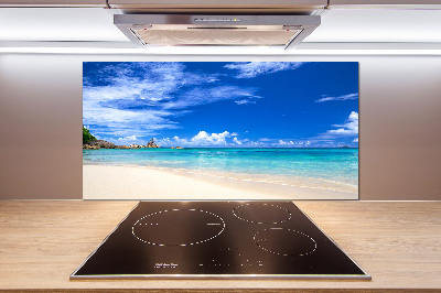 Crédence cuisine en verre Plage exotique