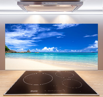 Crédence cuisine en verre Plage exotique