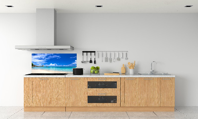 Crédence cuisine en verre Plage exotique