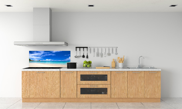 Crédence cuisine en verre Plage exotique