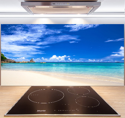Crédence cuisine en verre Plage exotique