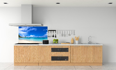 Crédence cuisine en verre Plage exotique