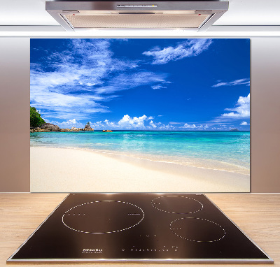 Crédence cuisine en verre Plage exotique