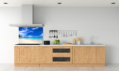 Crédence cuisine en verre Plage exotique