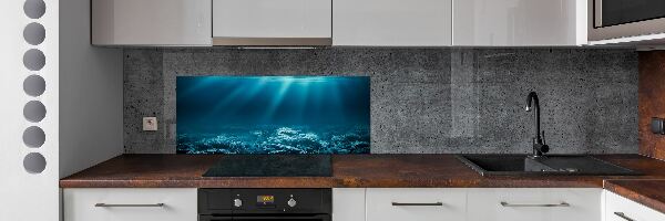 Panneau crédence cuisine Le monde sous-marin