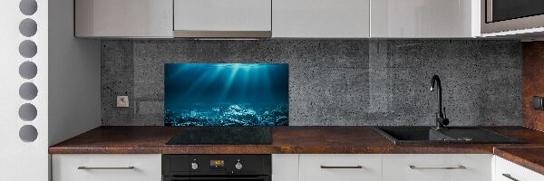 Panneau crédence cuisine Le monde sous-marin