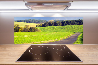 Panneau pour cuisine Route de campagne