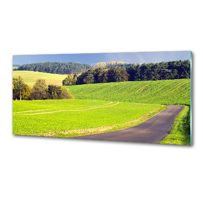 Panneau pour cuisine Route de campagne