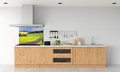 Panneau pour cuisine Route de campagne