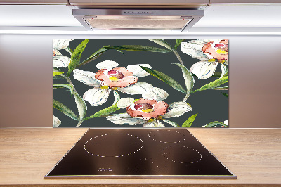 Panneaux muraux cuisine Design floral
