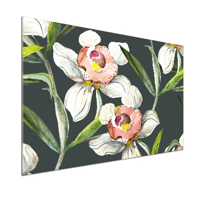 Panneaux muraux cuisine Design floral