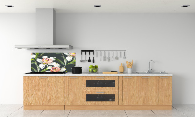 Panneaux muraux cuisine Design floral