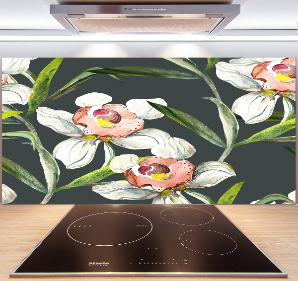 Panneaux muraux cuisine Design floral