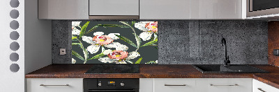 Panneaux muraux cuisine Design floral