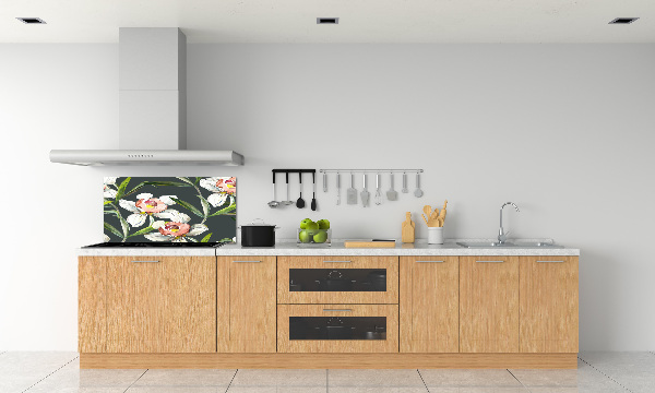 Panneaux muraux cuisine Design floral