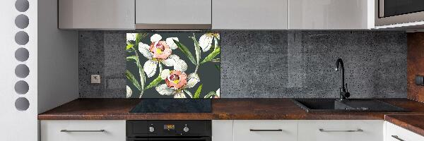 Panneaux muraux cuisine Design floral