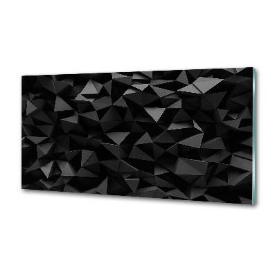 Crédence en verre trempé Abstraction 3D