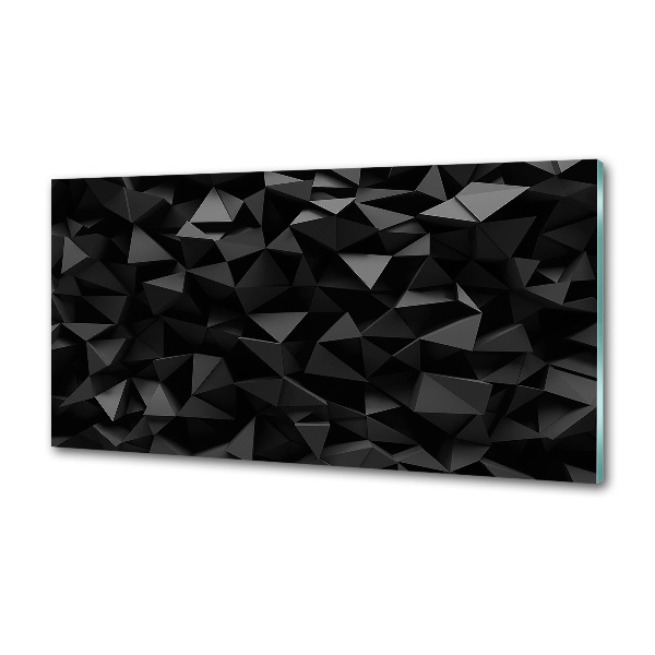 Crédence en verre trempé Abstraction 3D