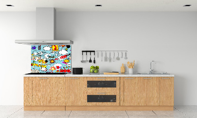 Crédence en verre Bande dessinée