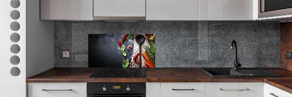 Crédence cuisine en verre Ingrédients