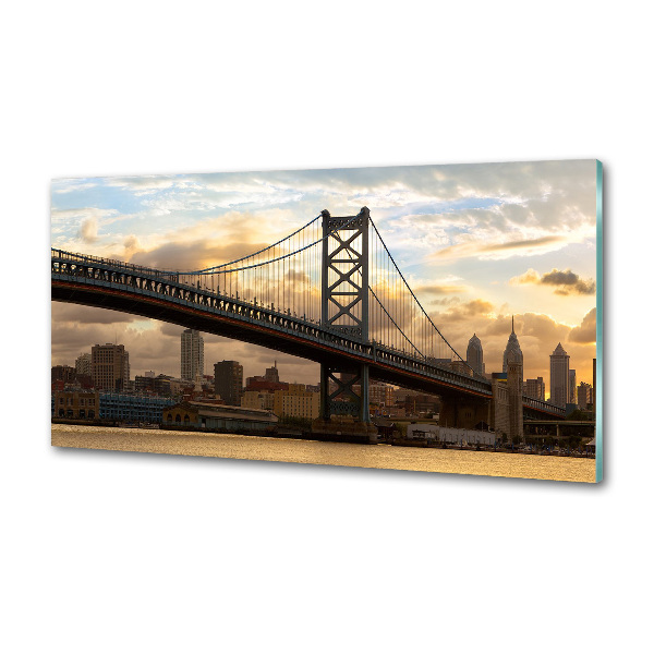 Panneau crédence cuisine Pont de Philadelphie