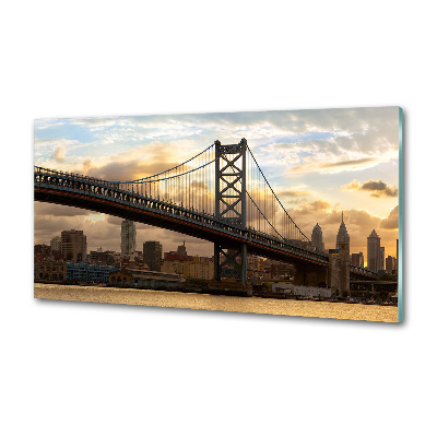 Panneau crédence cuisine Pont de Philadelphie