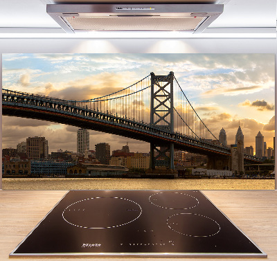 Panneau crédence cuisine Pont de Philadelphie