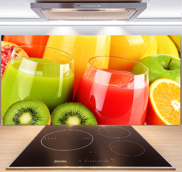 Crédence en verre cuisine Jus de fruits